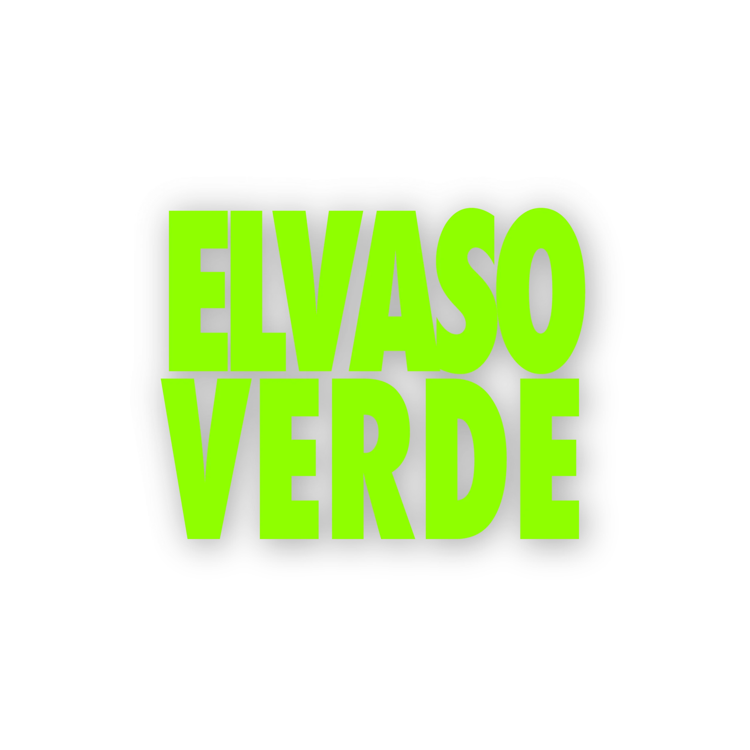 Logo de El Vaso Verde, vasos reutilizables para eventos